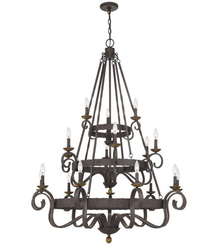 Rustic Black Chandelier Ceiling Light, Country Chic Black Chandelier