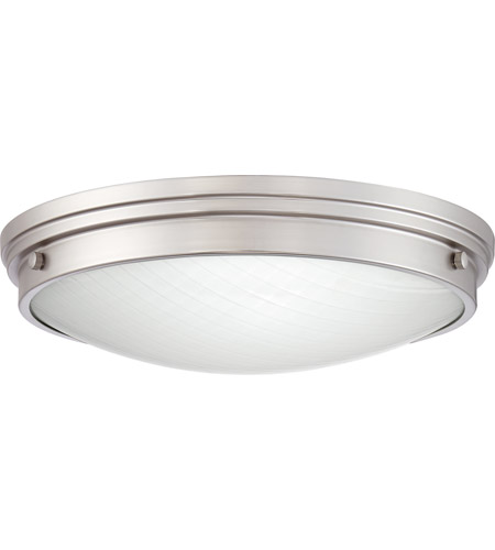 Port Led 16 Inch Brushed Nickel Flush Mount Ceiling Light