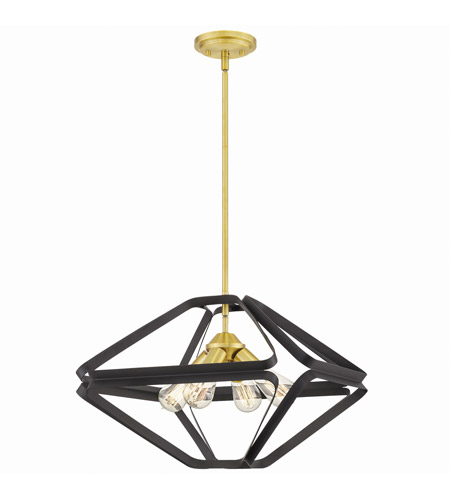 Quoizel Qf5115wt Dorsey 4 Light 20 Inch Western Bronze Pendant Ceiling Light