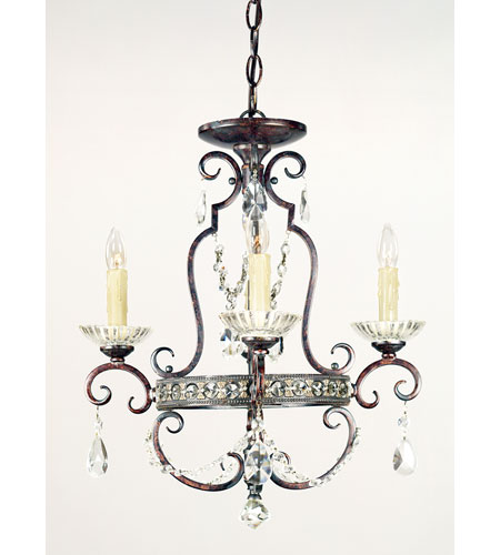 Signature 4 Light Mini Chandeliers in Royal Bronze QMC402RL