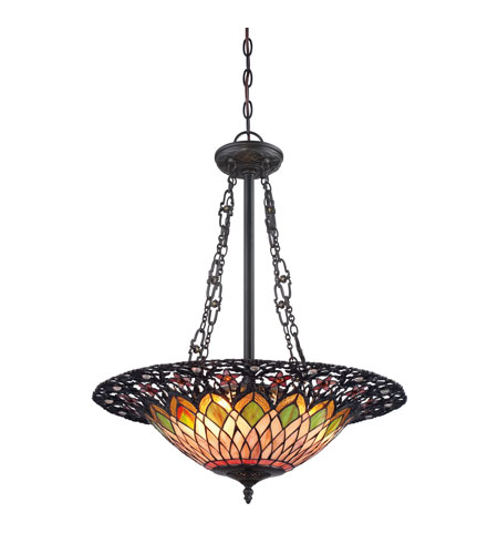 quoizel tiffany chandelier