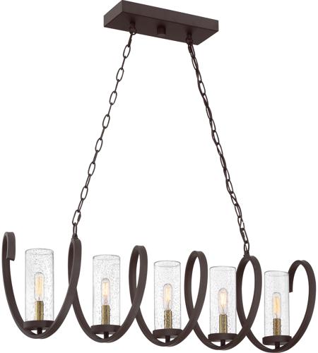 Quoizel Tmt540wt Tumult 5 Light 40 Inch Western Bronze Island Chandelier Ceiling Light