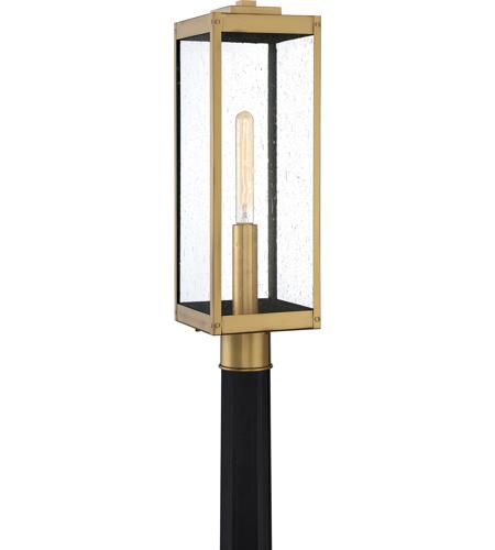 Quoizel Wvr9007a Westover 1 Light 21, How To Clean Outdoor Brass Light Fixtures