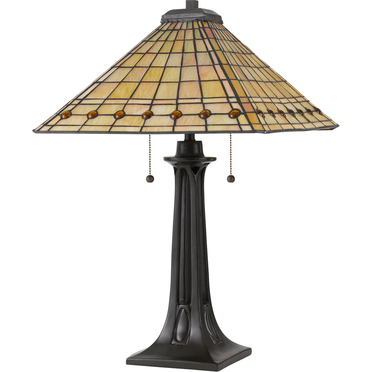 Quoizel TF3335TVB Tiffany Table Lamp Vintage Bronze 611728288740 eBay