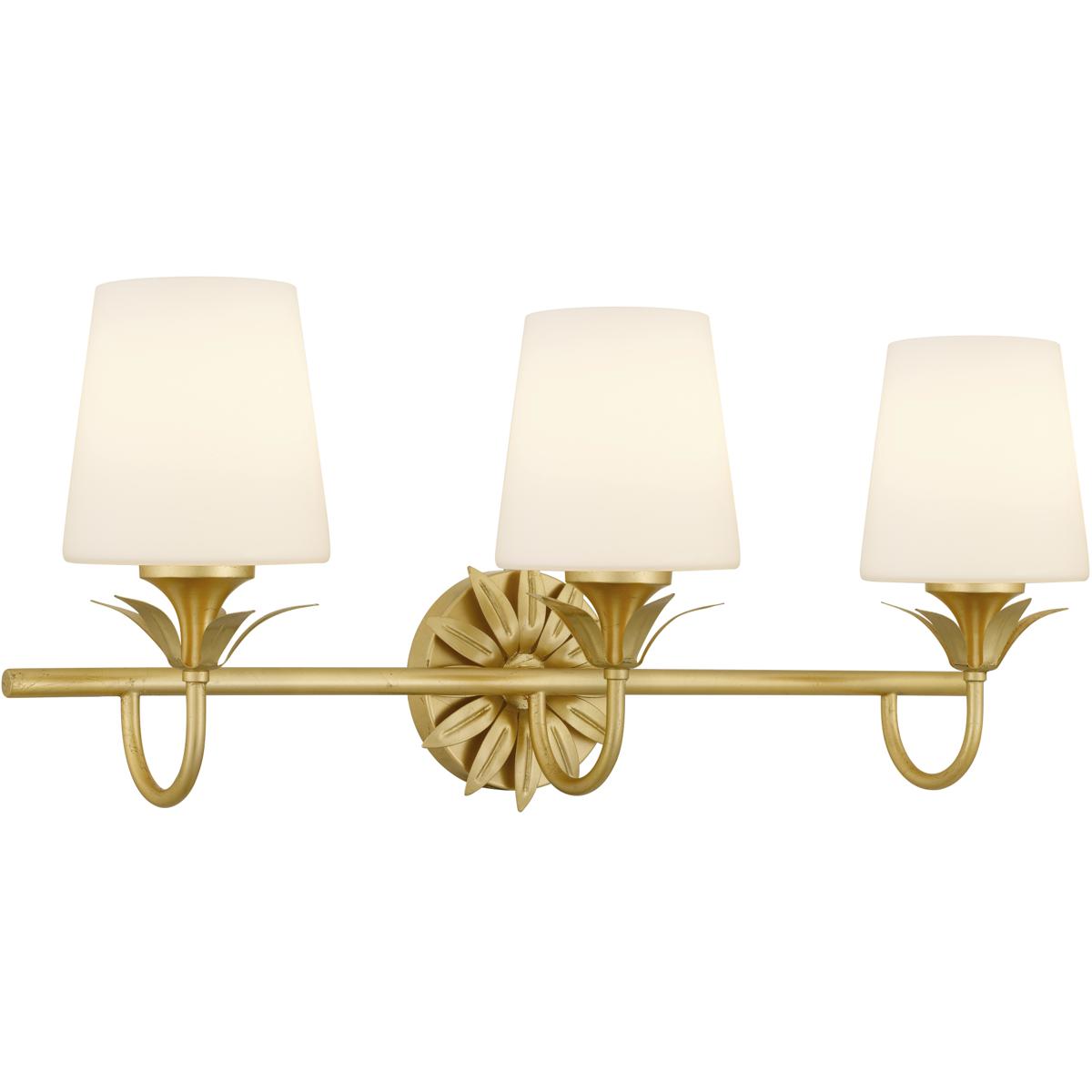 Lighting New York R-DOT8624GFL Quoizel Dorothea Vanity Light Wall Light DOT8624GFL - Open Box