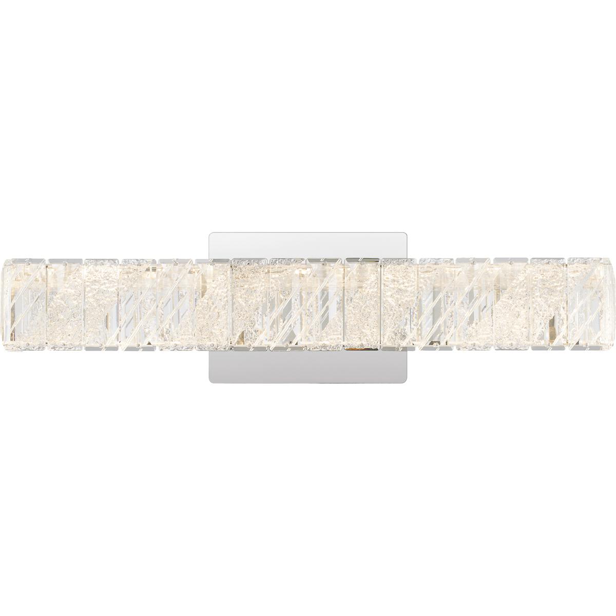 Lighting New York PCGRC8520C Quoizel Garcelle LED 20.25 inch Polished Chrome Bath Light Wall Light, Medium PCGRC8520C - Open Box