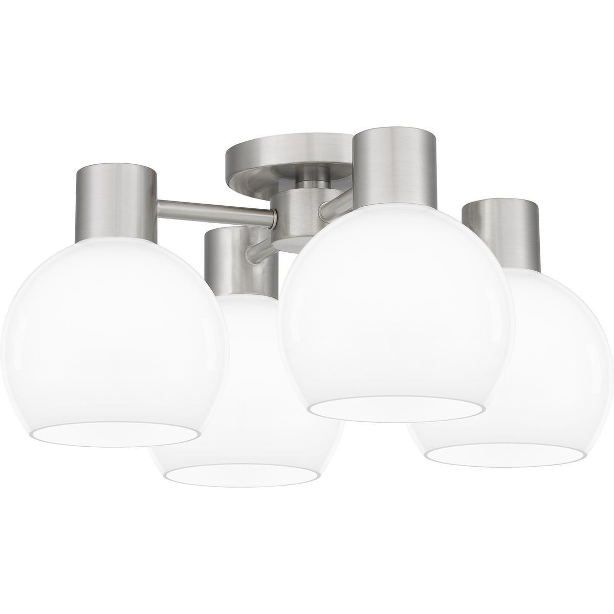 Quoizel QSF6199BN Donahue 4 Light 18 inch Brushed Nickel Semi-Flush Mount Ceiling Light
