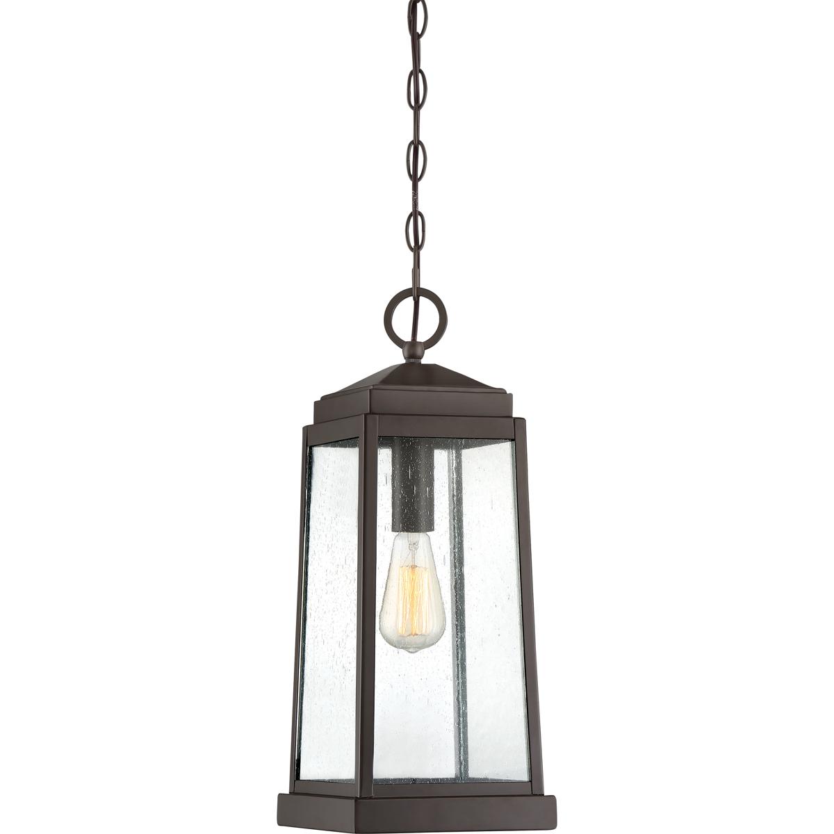 Quoizel RNL1908WT Ravenel 1 Light 8 inch Western Bronze Outdoor Hanging Lantern