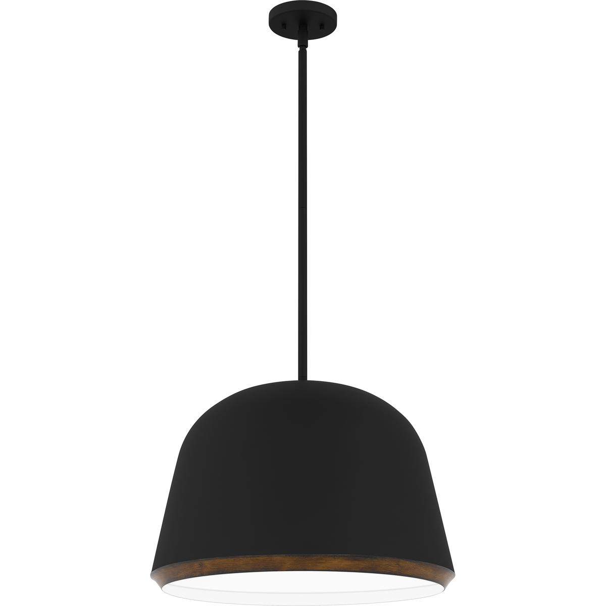 Quoizel TMR2820MBK Tamara 4 Light 20 inch Matte Black Pendant Ceiling Light