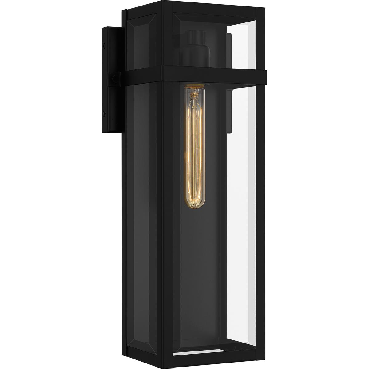 Lighting New York VSA8406MBK Quoizel Vanessa 1 Light 7.5 inch Matte Black Outdoor Lantern, Large VSA