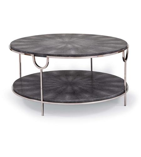 Regina Andrew 30-1039CHAR Vogue 39 X 39 inch Charcoal and Polished Nickel Cocktail Table photo