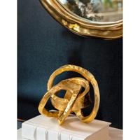 Regina Andrew 20-1168GLD Knot 8 X 7 inch Sculpture in Gold alternative photo thumbnail