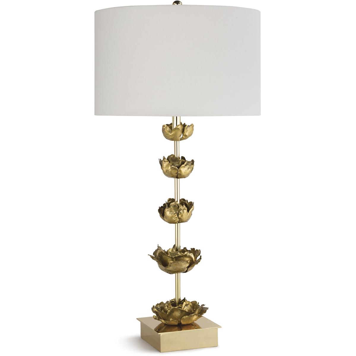 Lighting New York R-13-1284 Regina Andrew Adeline 33.5 inch 150.00 watt Gold Table Lamp Portable Light 13-1284 - Open Box