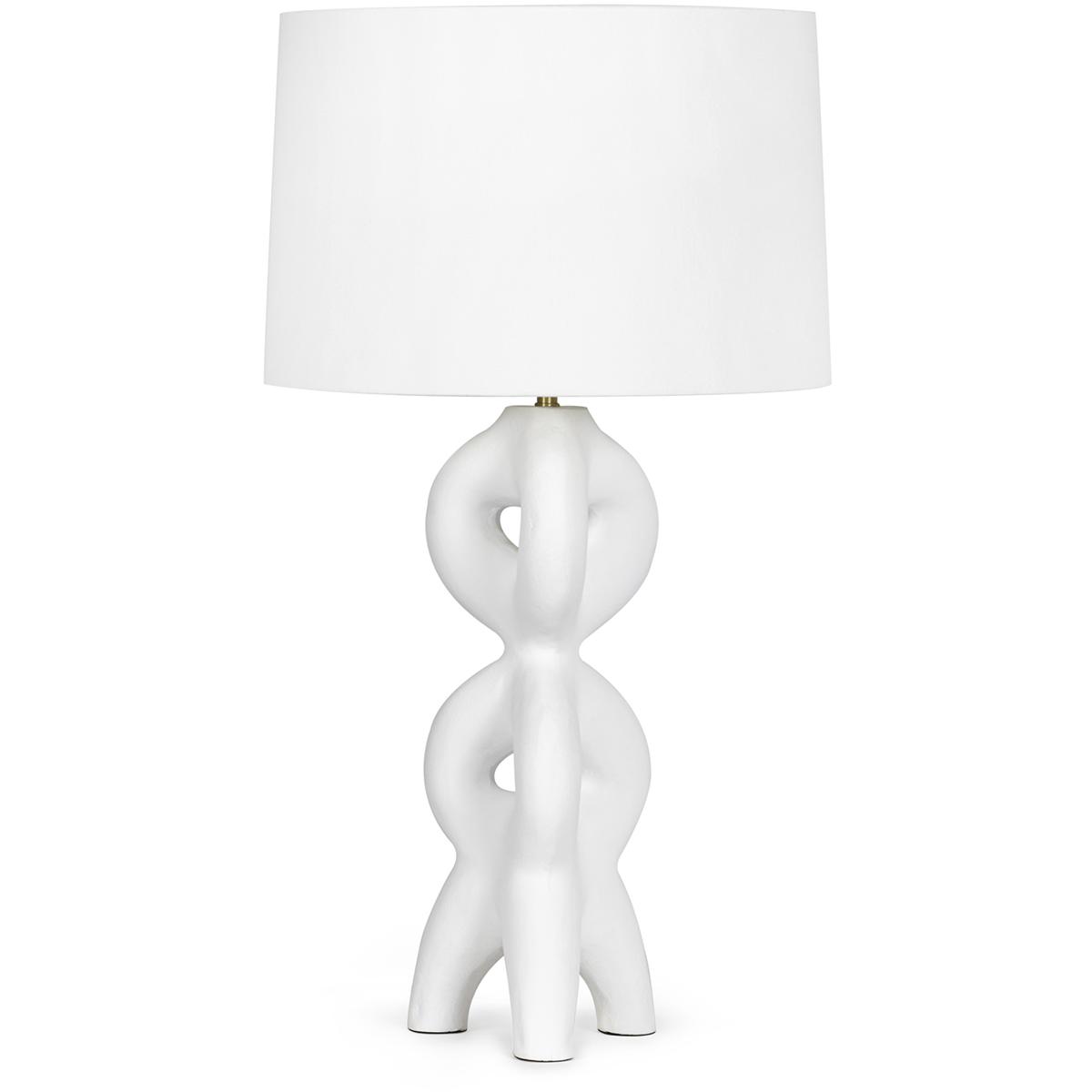 Regina Andrew 131632 Jacob 31 inch 15000 watt White Table Lamp Portable Light