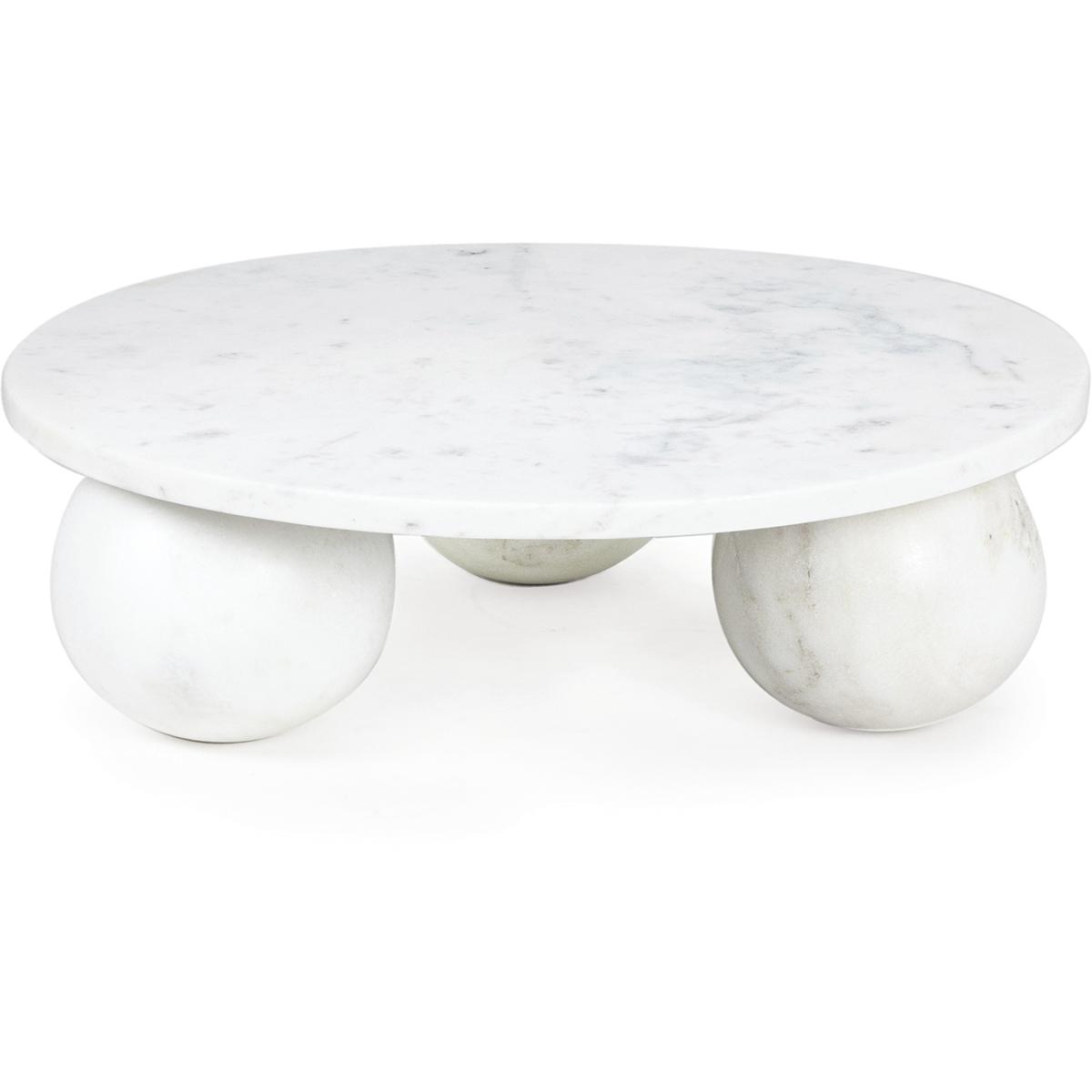 Regina Andrew 20-1535WT Marlow White Serving Tray, Plate Large