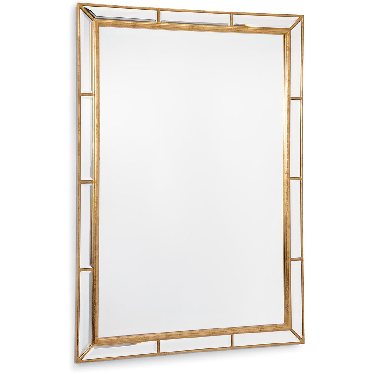 Regina Andrew 21-1018 Plaza 41 X 29 inch Antique Gold Leaf Mirror, Beveled