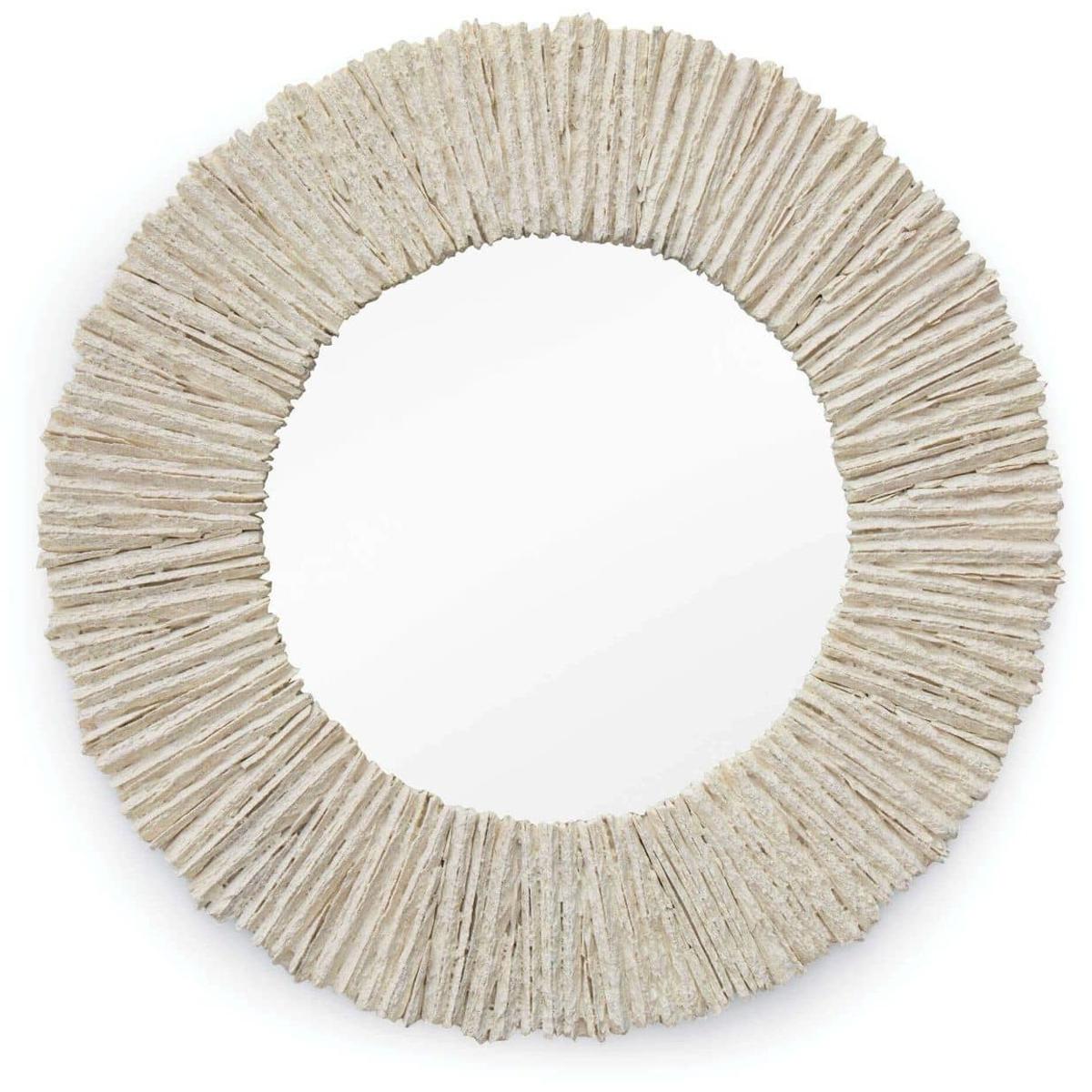 Regina Andrew 211073NAT Slate 36 X 36 inch Natural Mirror Round