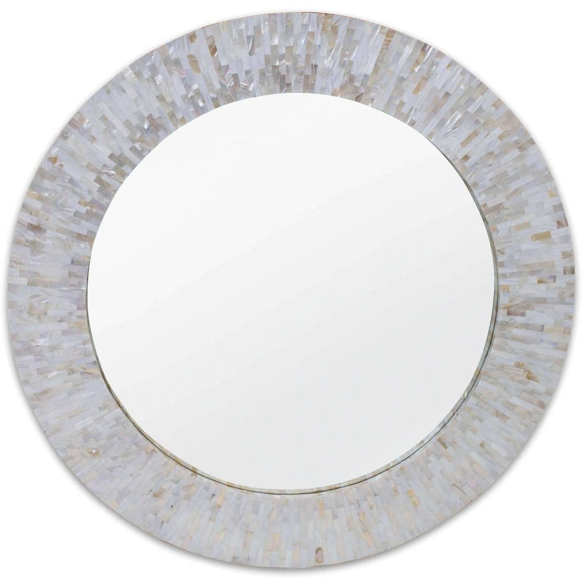 Regina Andrew 211094 Chantal 36 X 36 inch Natural Mirror