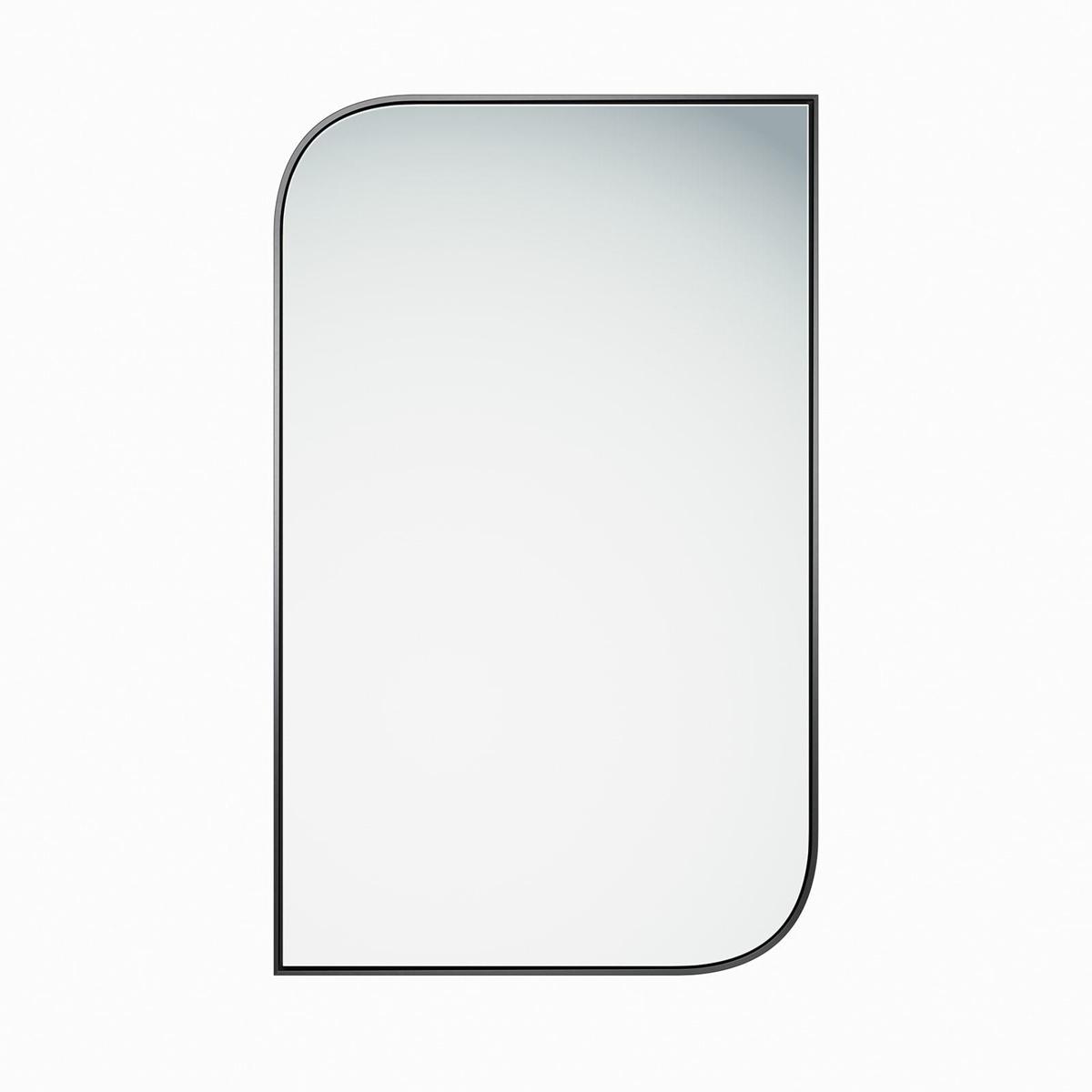 Regina Andrew 21-1186STL Amara 42 X 26 inch Blackened Steel Mirror