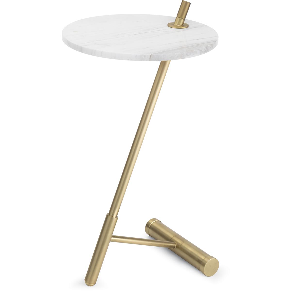 Regina Andrew 30-1194NB Spyder 26.5 X 14 inch Natural Brass Side Table