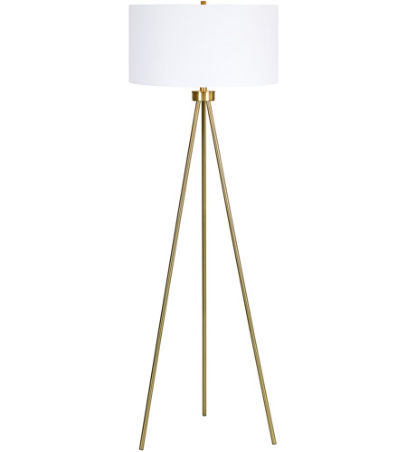 Renwil LPF3022 Visionary 61 inch 100 watt Antique Gold Floor Lamp Portable  Light