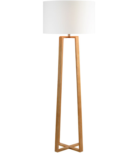 wood floor lamp