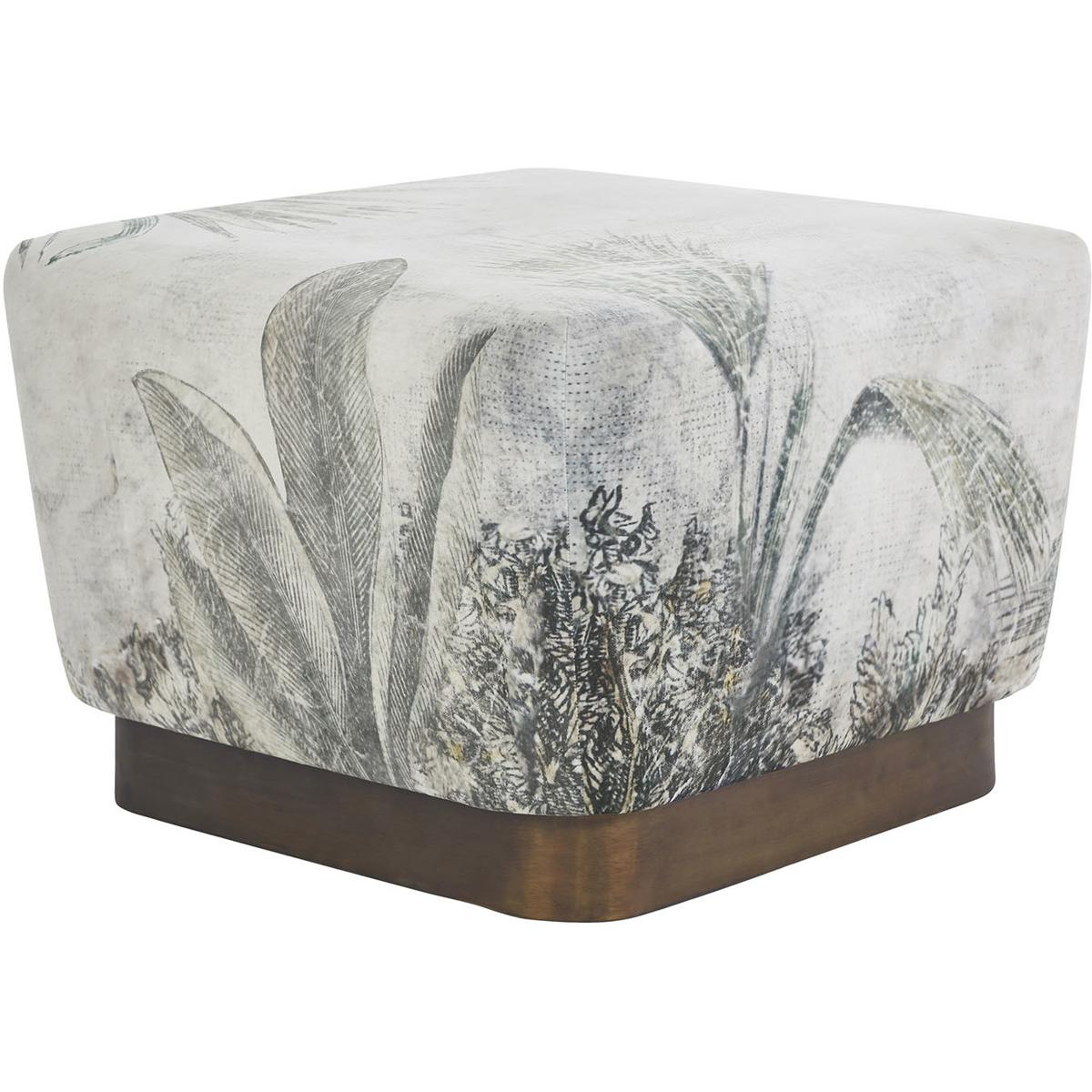 Renwil CHA090 Tangle 17 inch Print Ottoman