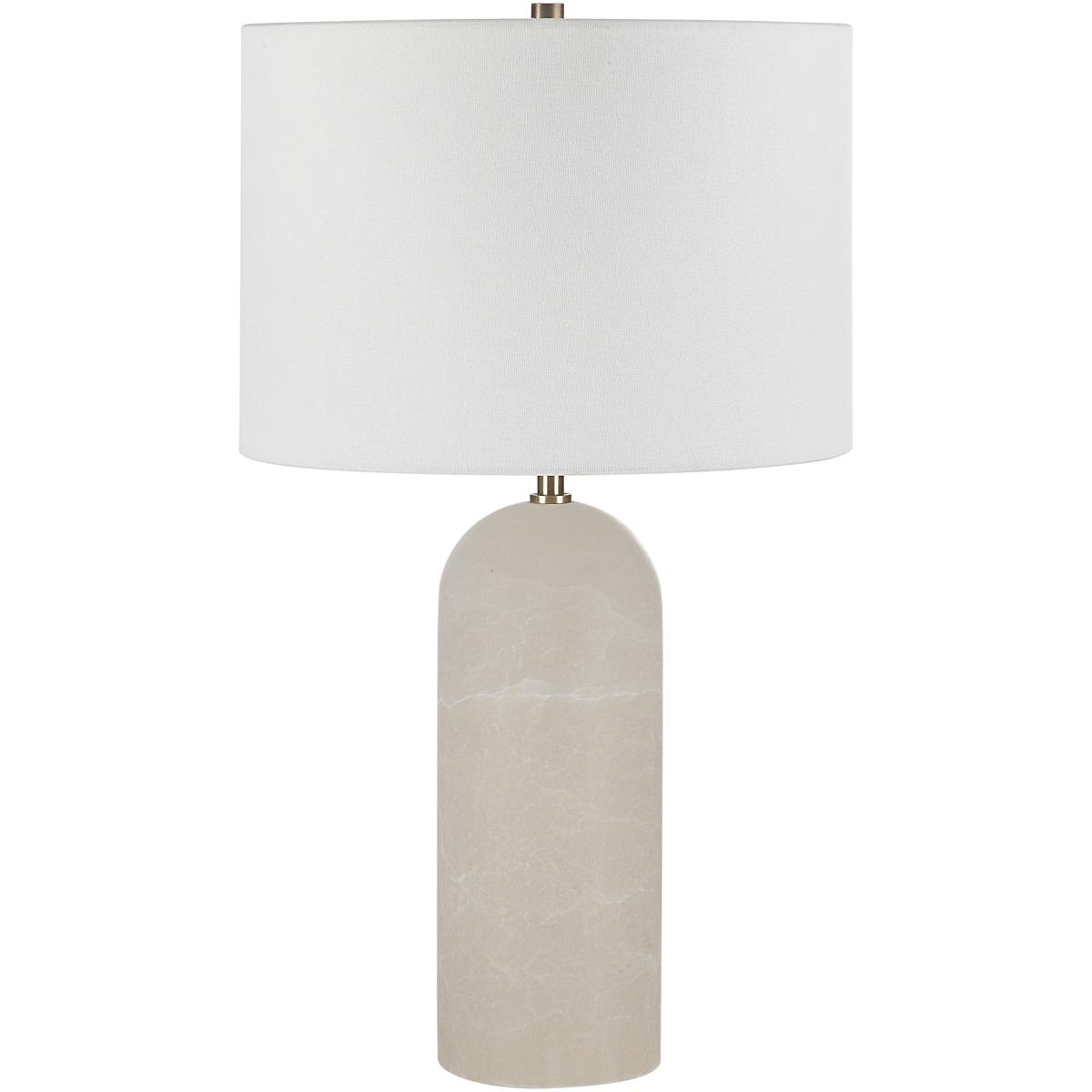 Renwil LPT1263 Ixia 25 inch 100 watt Honed Off-White Table Lamp Portable Light