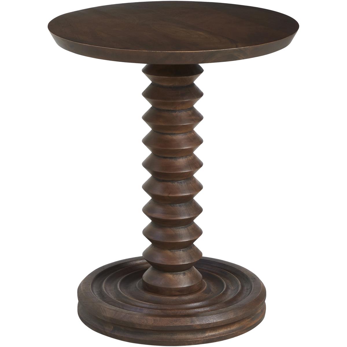 Renwil TA561 Tonno 22 X 18 inch Brown Side Table