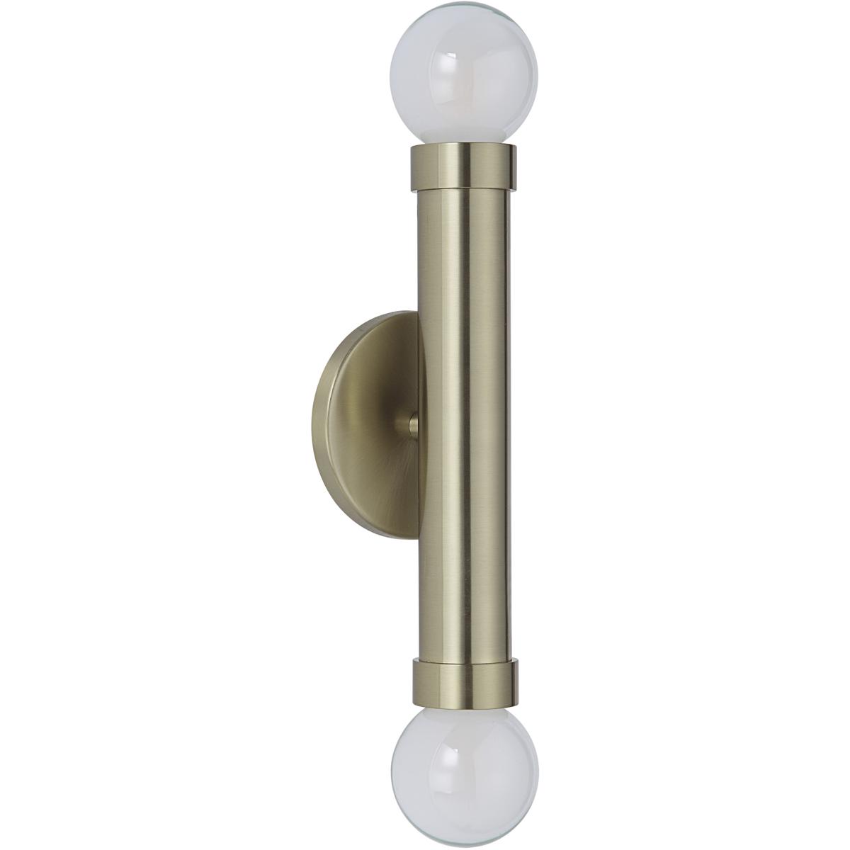 Renwil WS136 Dasia 2 Light 5 inch Burnished Brass Wall Sconce Wall Light