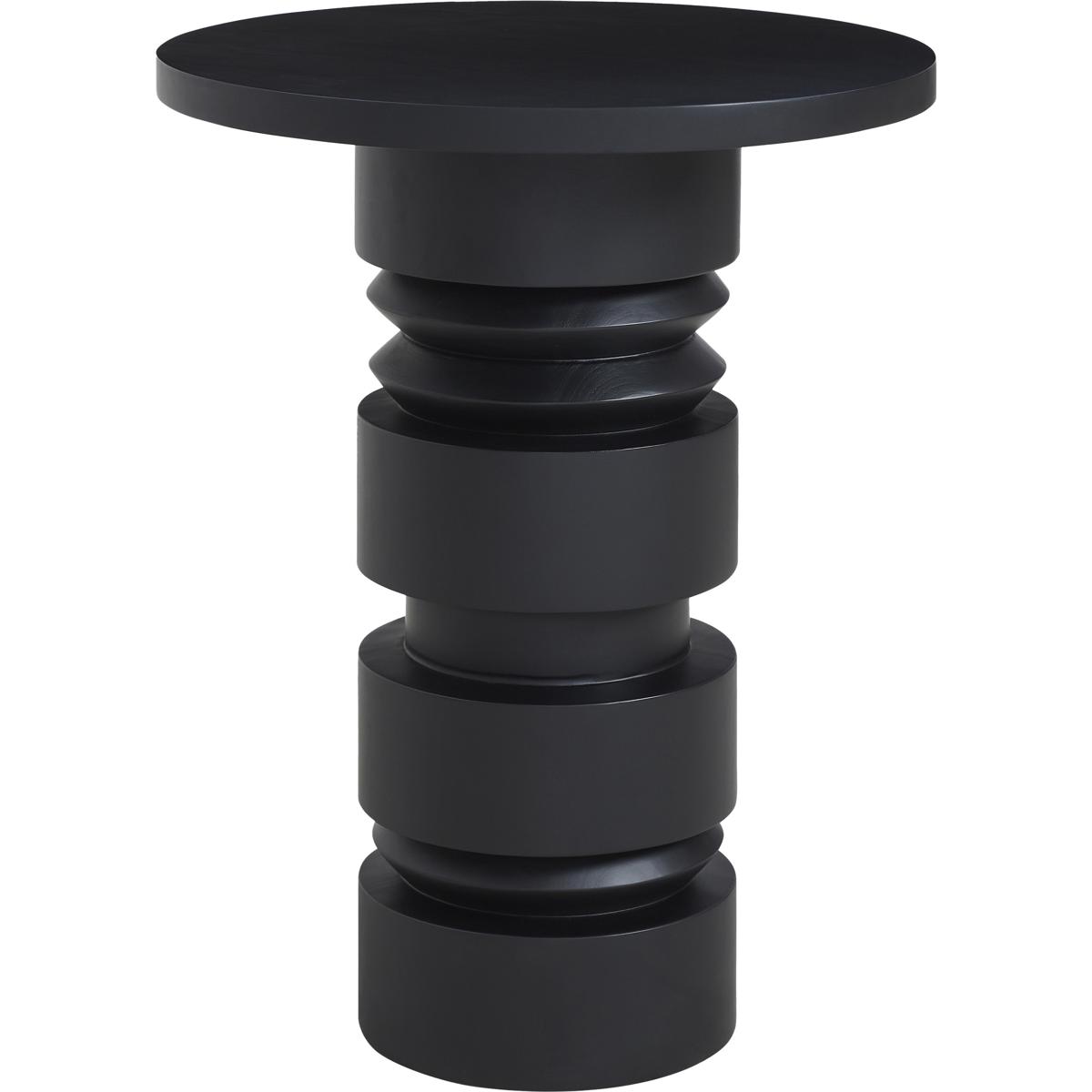Renwil TA562 Talpa 24 X 18 inch Matte Black Side Table