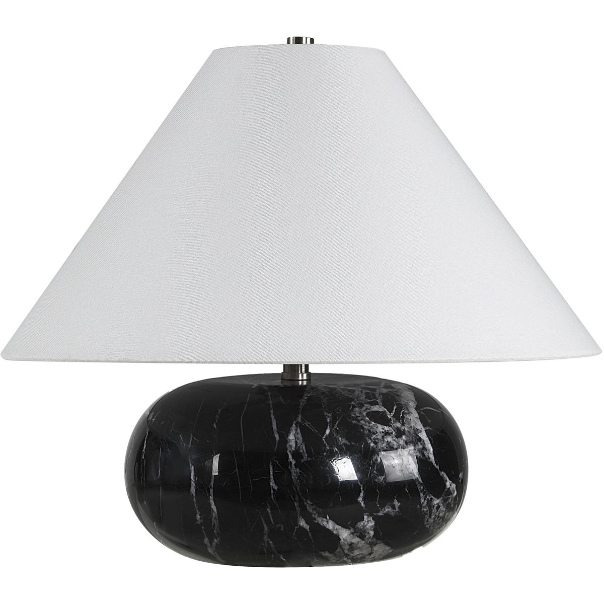 Renwil LPT1441 Celine 14.5 inch Black Cloud Marble Table Lamp Portable Light
