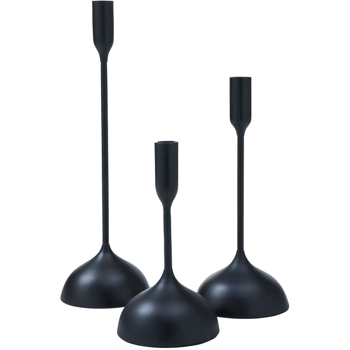 Renwil CAN182 Chambers 16 X 5 inch Tapered Candle Holder, Set of 3