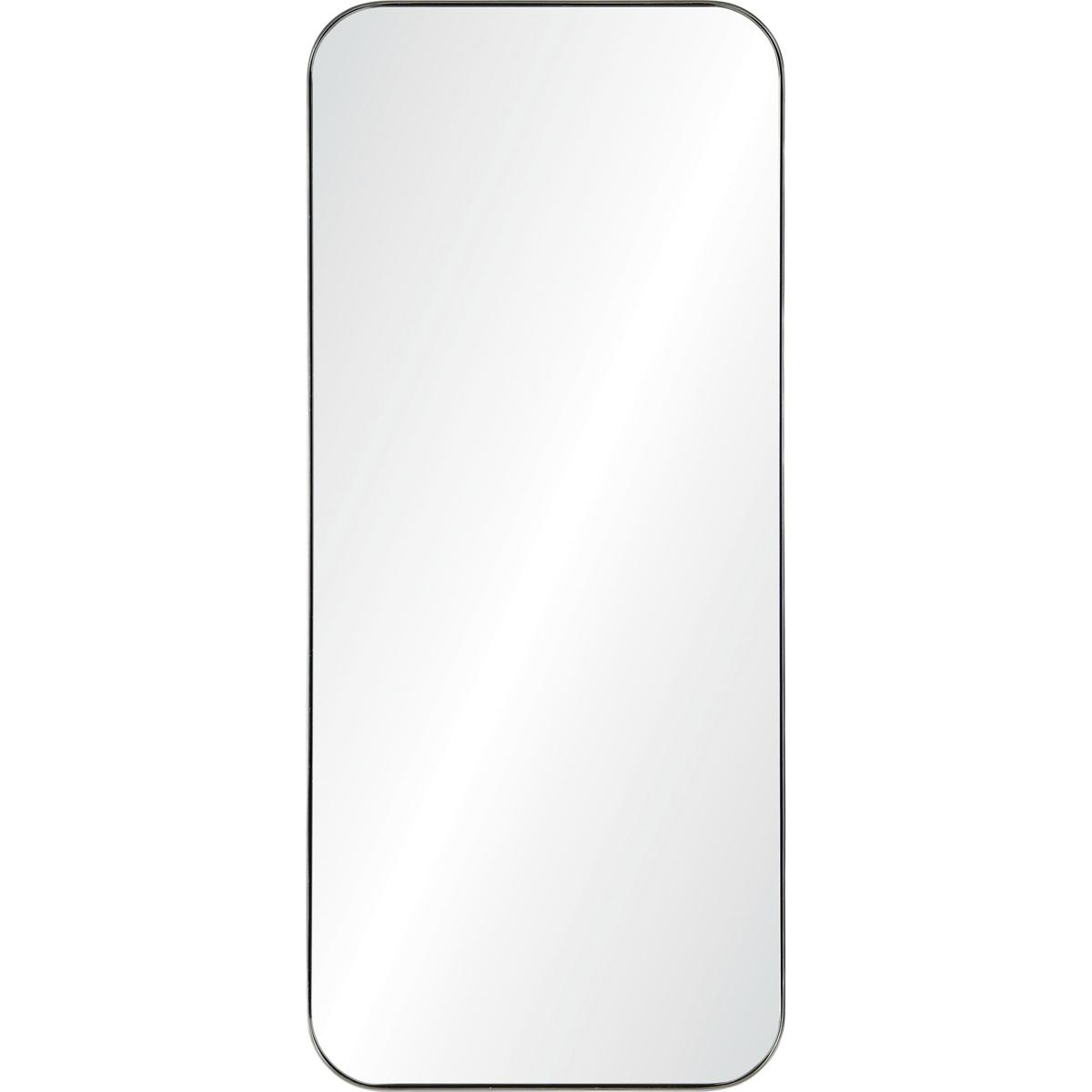 Renwil MT2360 Delphinus 46 X 20 inch Satin NIckel Wall Mirror