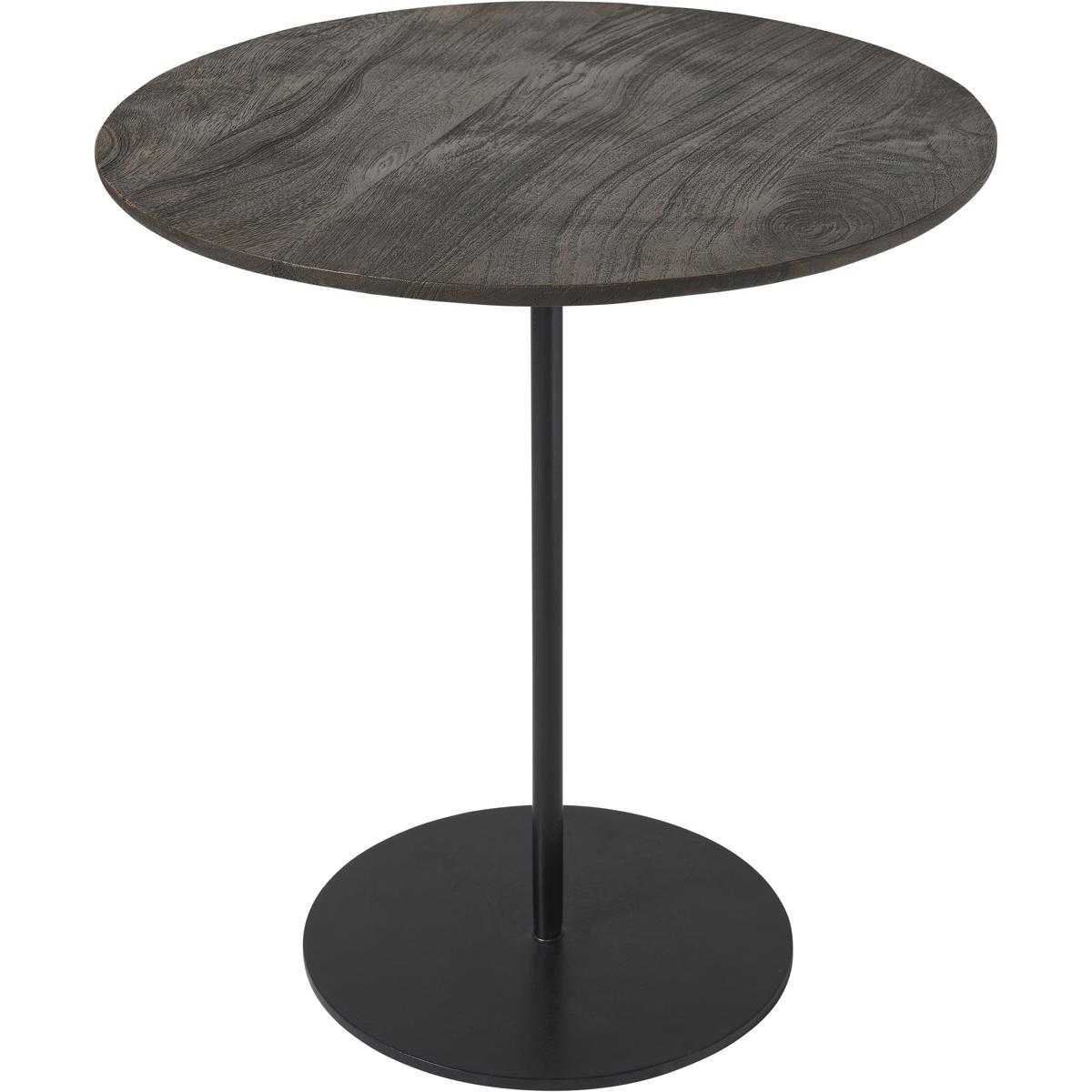 Argos Round Wood Walnut End Table