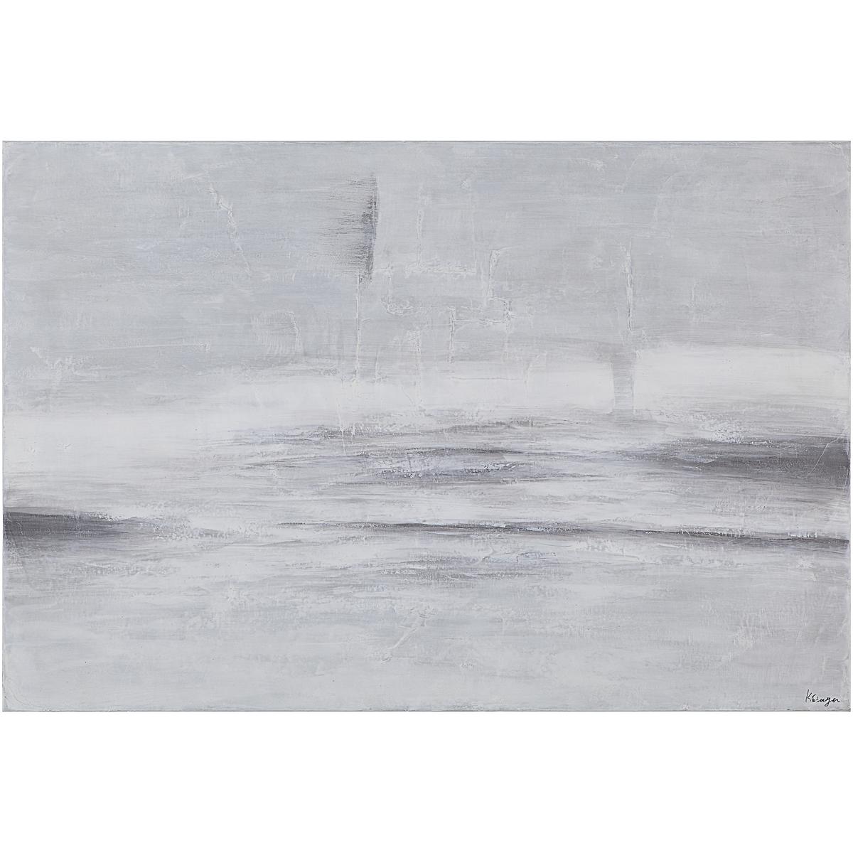 Renwil OL2167 Benalla White/Grey/Black Canvas Art
