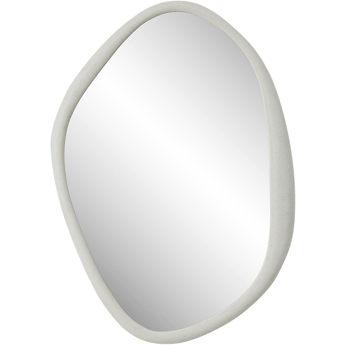 Renwil MT2691 Folignio 40 X 30 inch Rice Stone Mirror