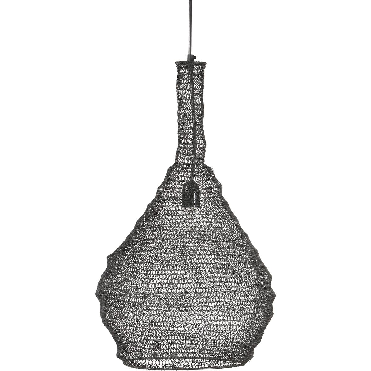 Renwil LPC4355 Garatun 1 Light 15 inch Black Pendant Ceiling Light