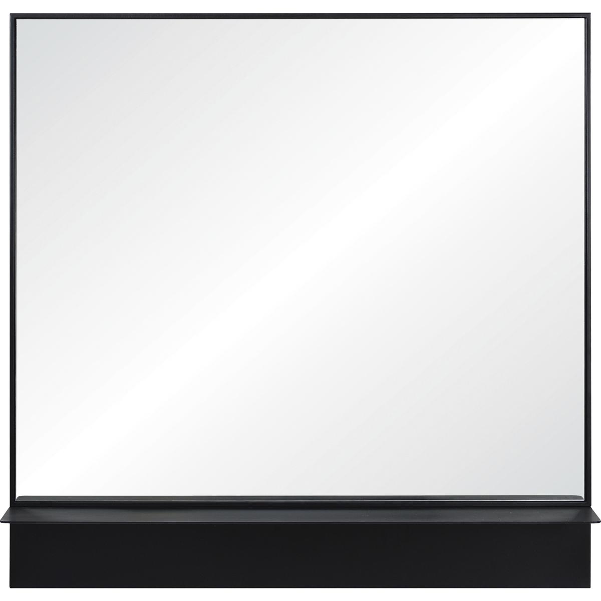 Renwil MT2423 Otavi 35 X 35 inch Black Wall Mirror