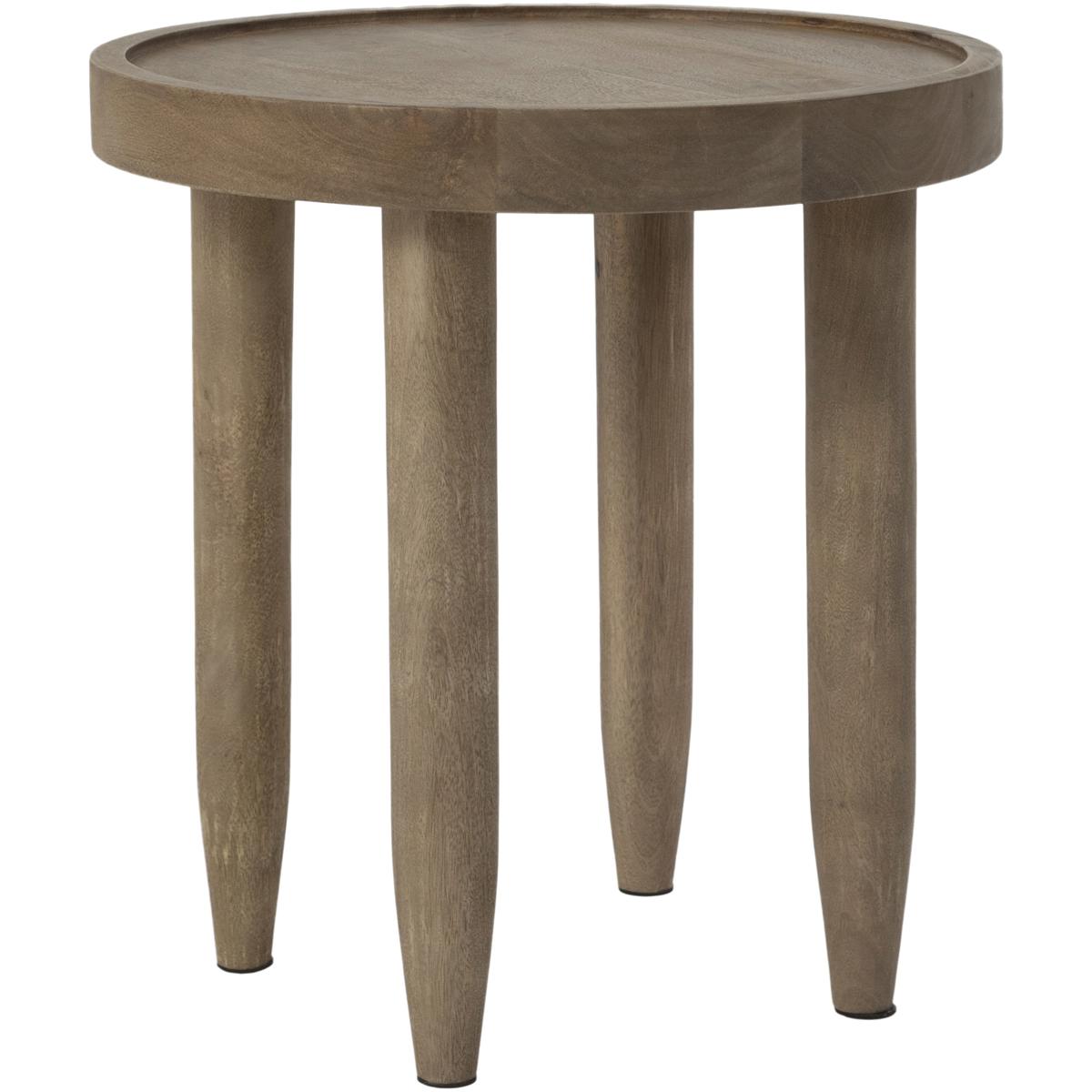 Renwil TA537 Cicoria 19 X 18 inch Light Brown Side Table