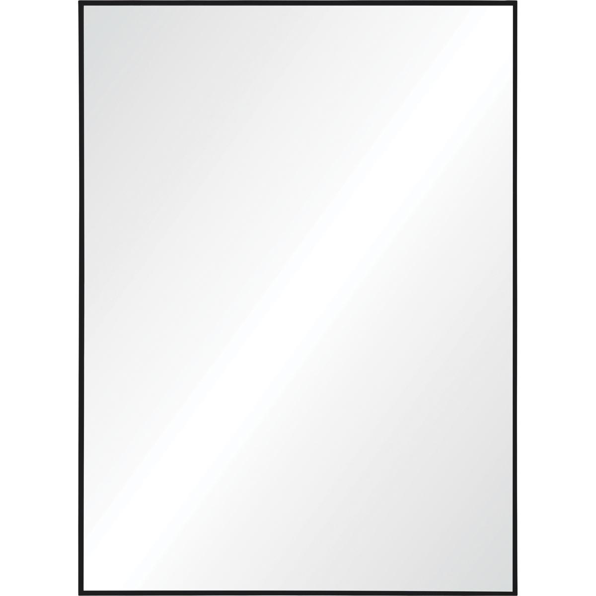 Renwil MT2345 Raizel 40 X 30 inch Matte Black Wall Mirror