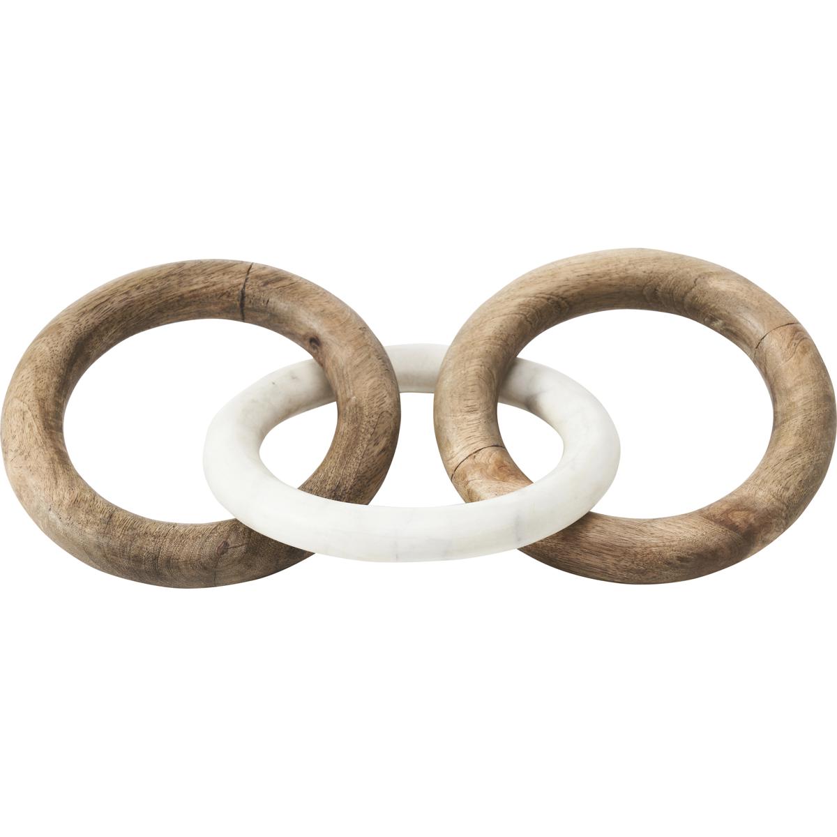 Renwil STA768 Lusine Natural 3 Chain Link Decorative Object