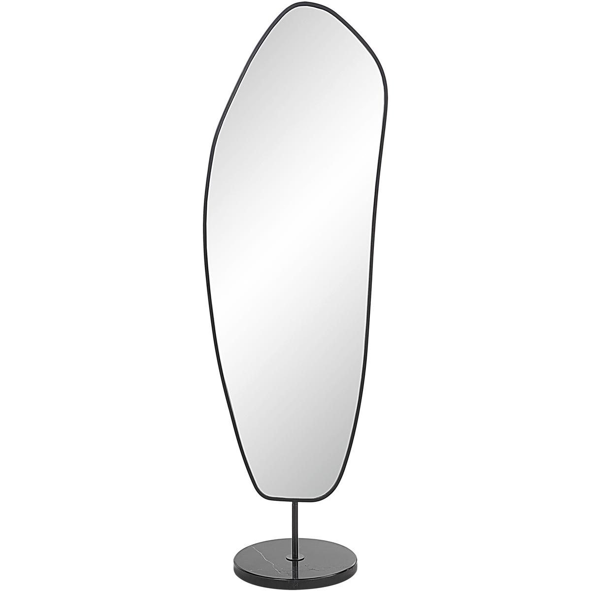 Renwil MT2636 Arlon 71 X 22 inch Matte Black Floor Mirror