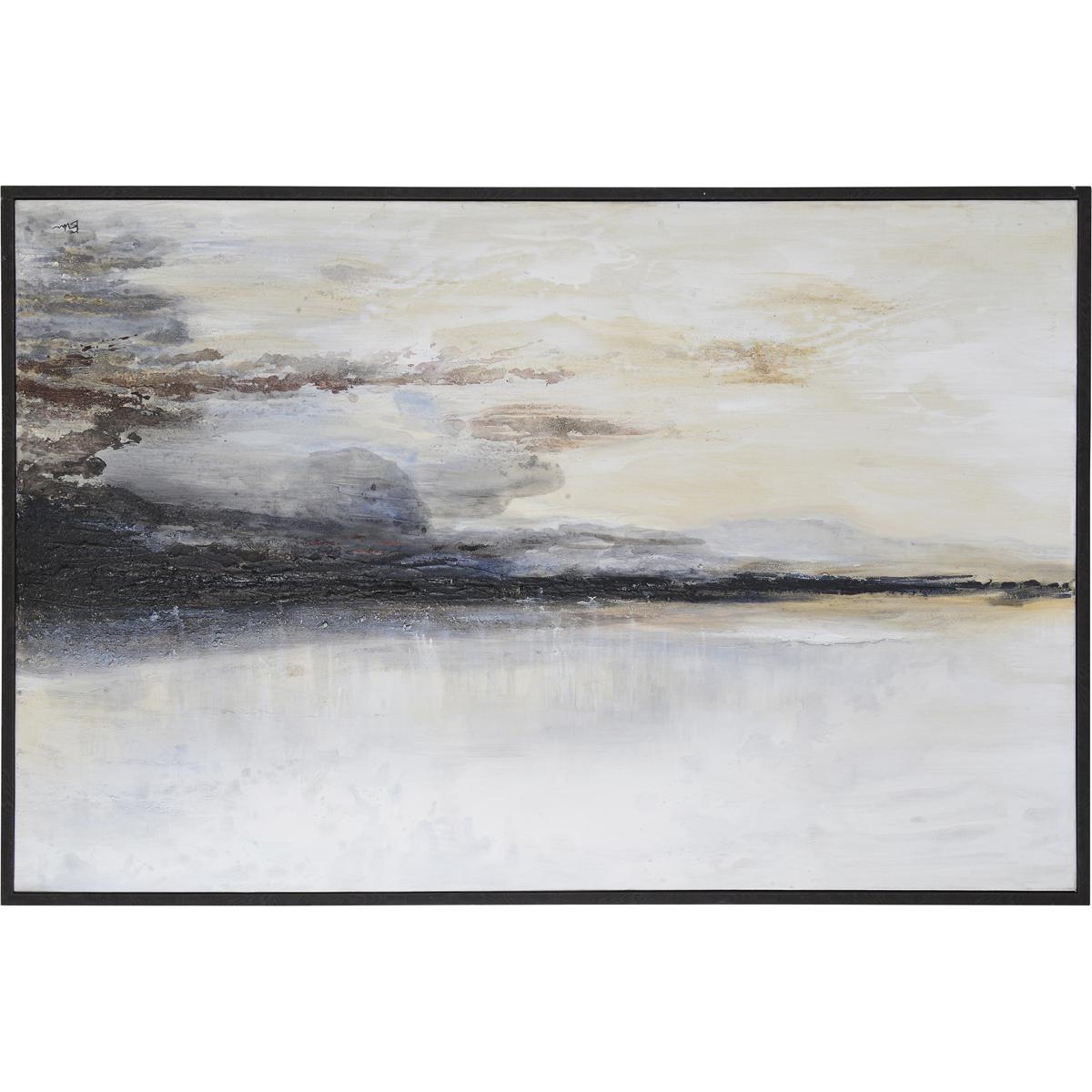 Renwil OL1890 Warran Black/Multiple Canvas Art