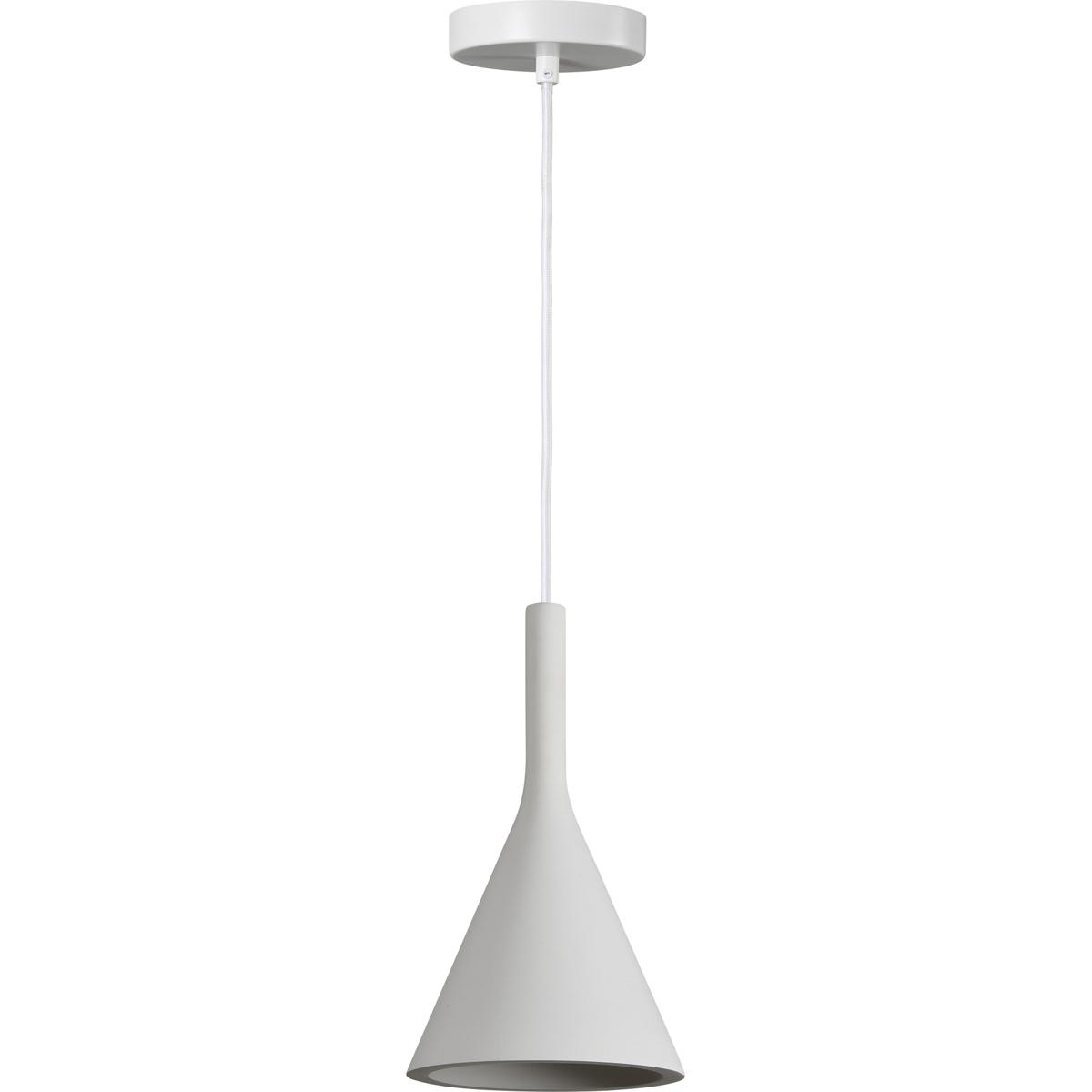 Renwil LPC4427 Hottah 1 Light 6.5 inch White Pendant Ceiling Light
