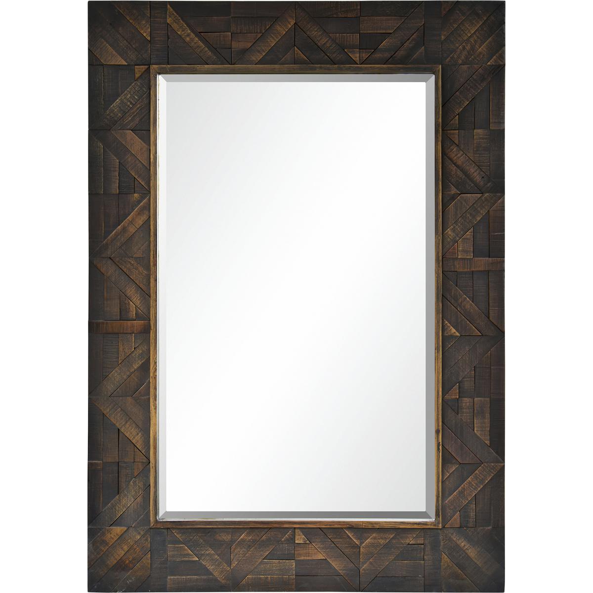Renwil MT2201 Madden 42 X 30 inch Dark Brown Wall Mirror