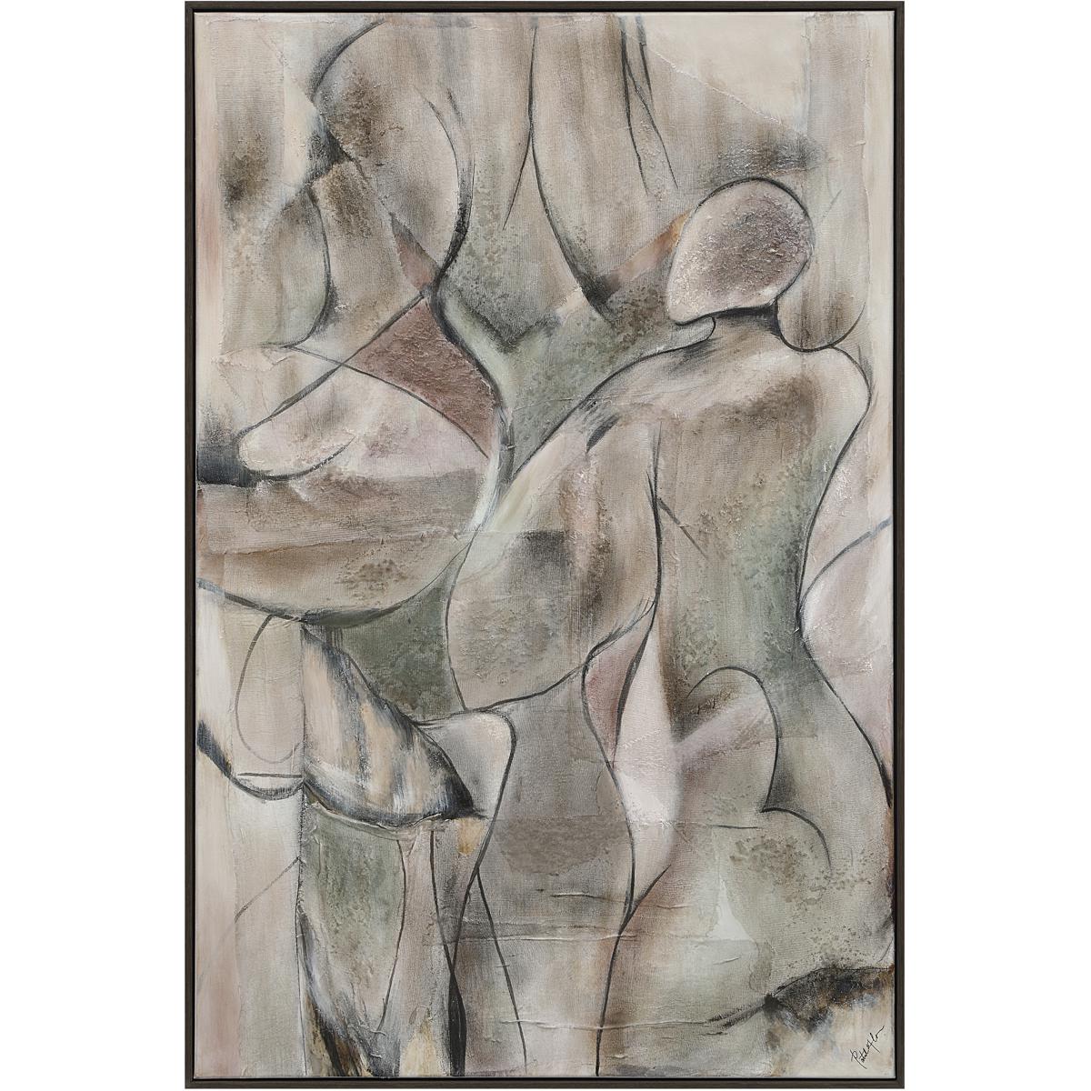 Renwil OL2266 Alloy Multicolor and Black Oak Canvas Art