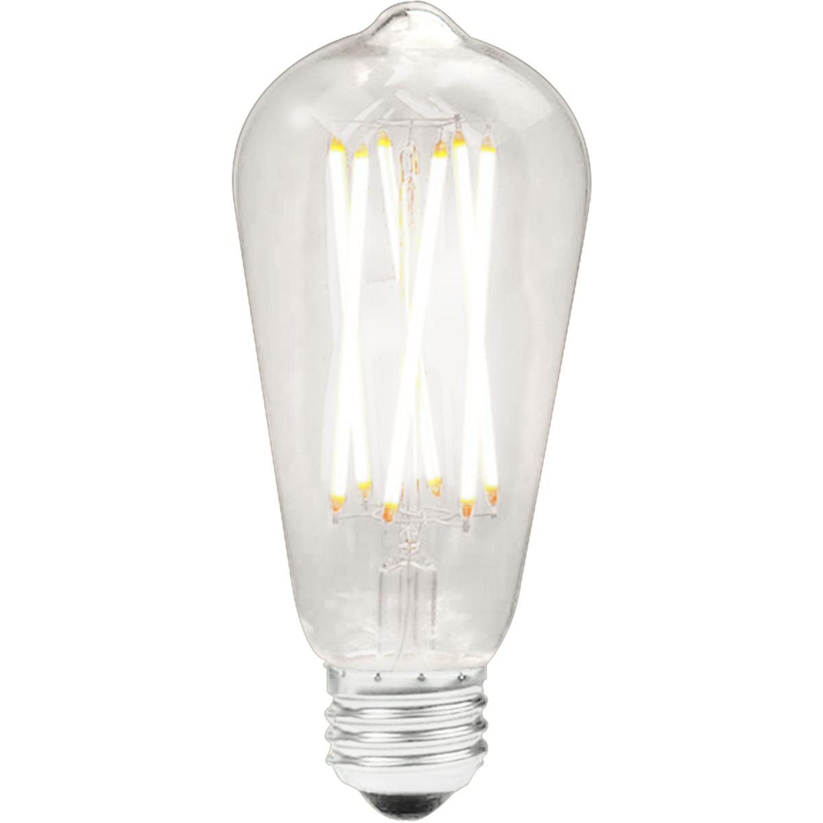 Renwil LB010-3 LED Dimmable Light Bulb ST E26 8 watt LED Light Bulb, Pack of 3