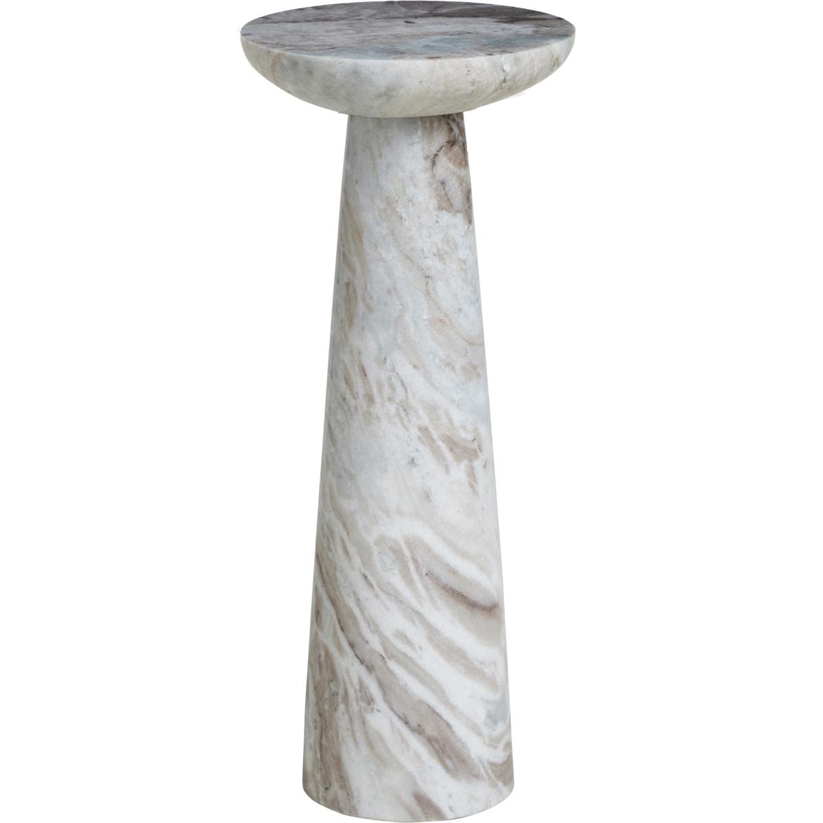 Renwil TA550A Mercura 22 X 8 inch Brown Marble Side Table