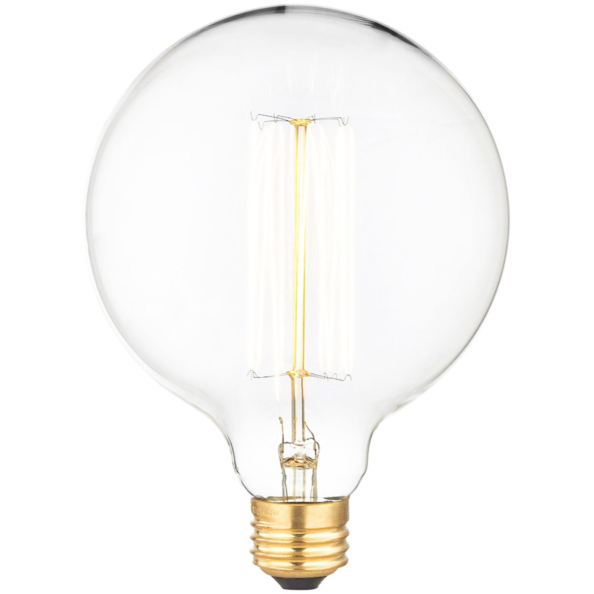 Renwil LB005-3 Arc Incandescent Type A E26 40 watt Light Bulb, Small, Pack of 3